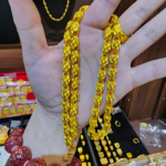 金钱币麦穗项链