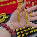 椭圆车花骑士手链